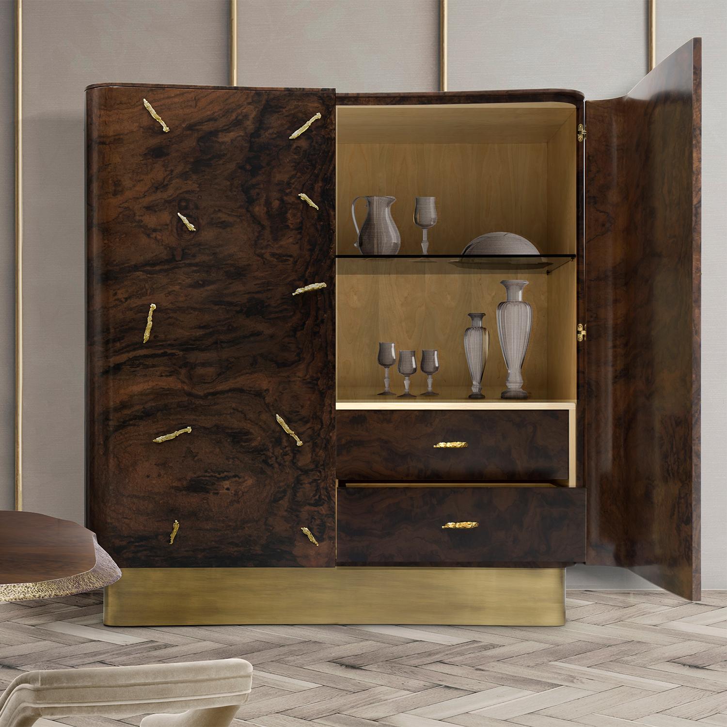 Tarius High Cabinet Dresser For Sale 6
