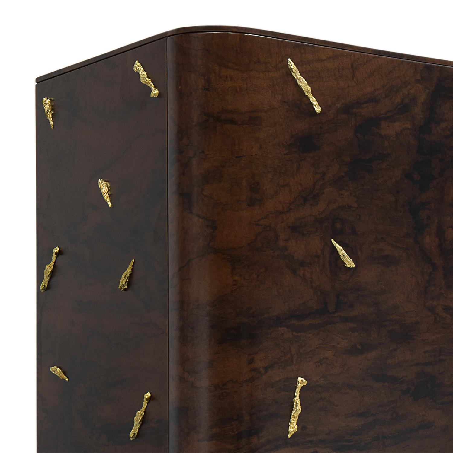 Contemporary Tarius High Cabinet Dresser For Sale