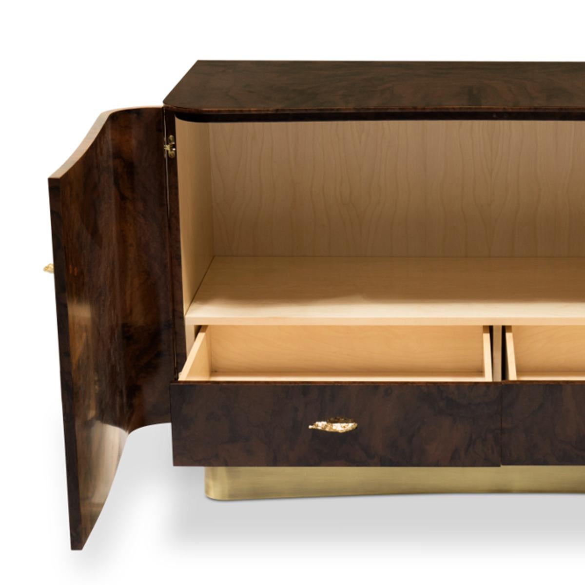 Contemporary Tarius Large Cabinet Dresser For Sale
