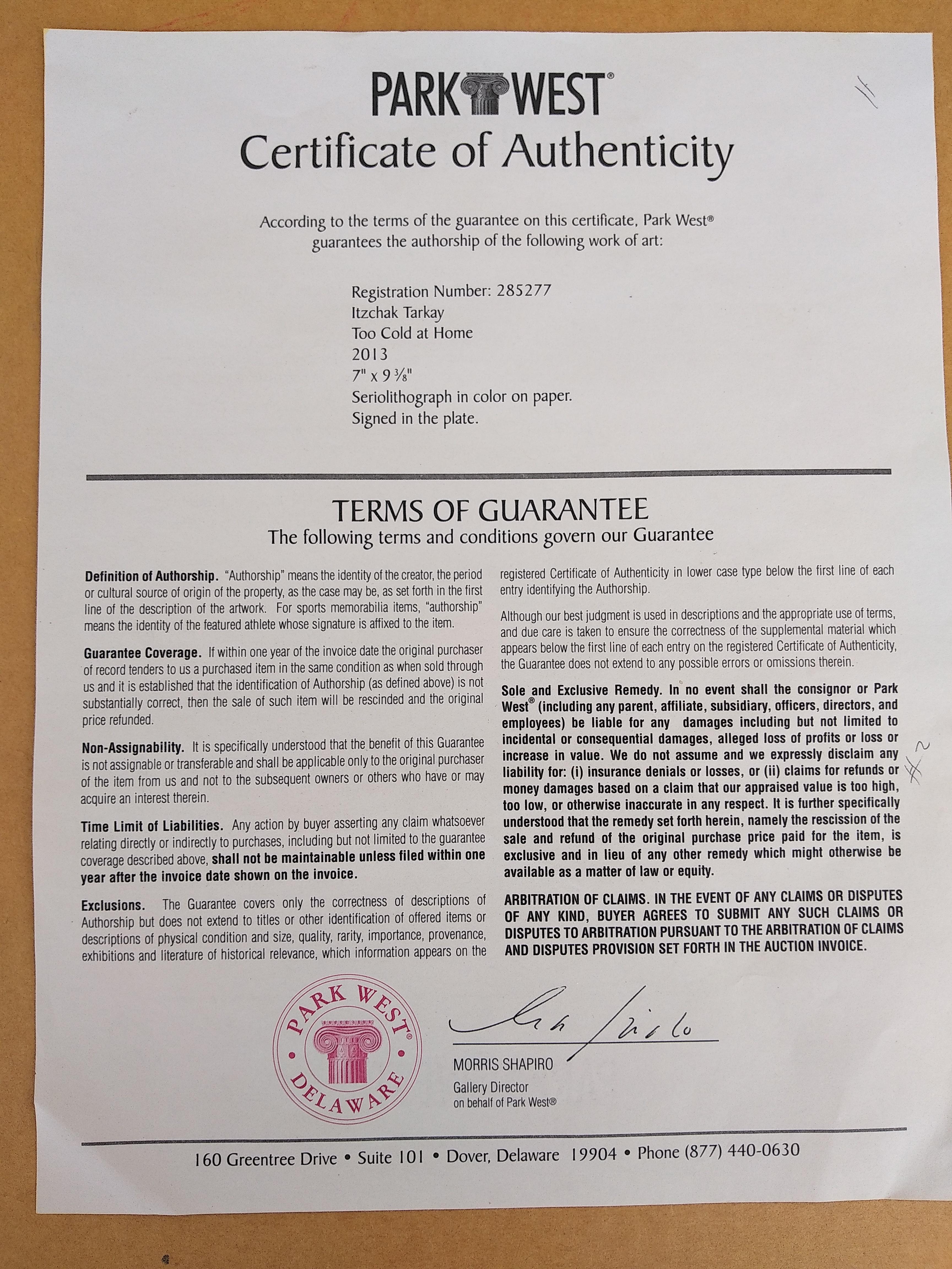 XXI secolo e contemporaneo Tarkay Seriolitografia  