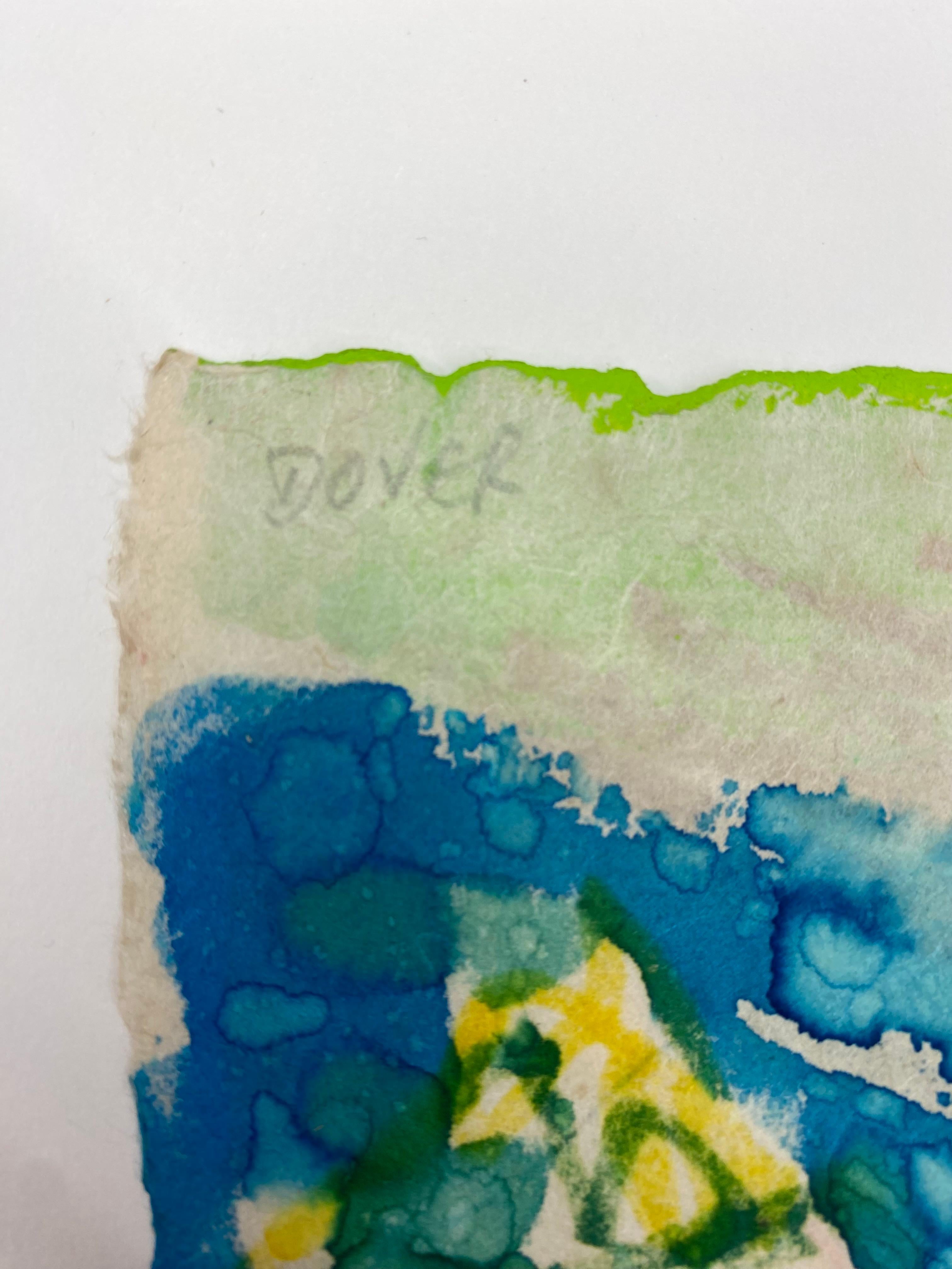 Taro Yamamoto 1953 Provincetown Gemälde in Mischtechnik 