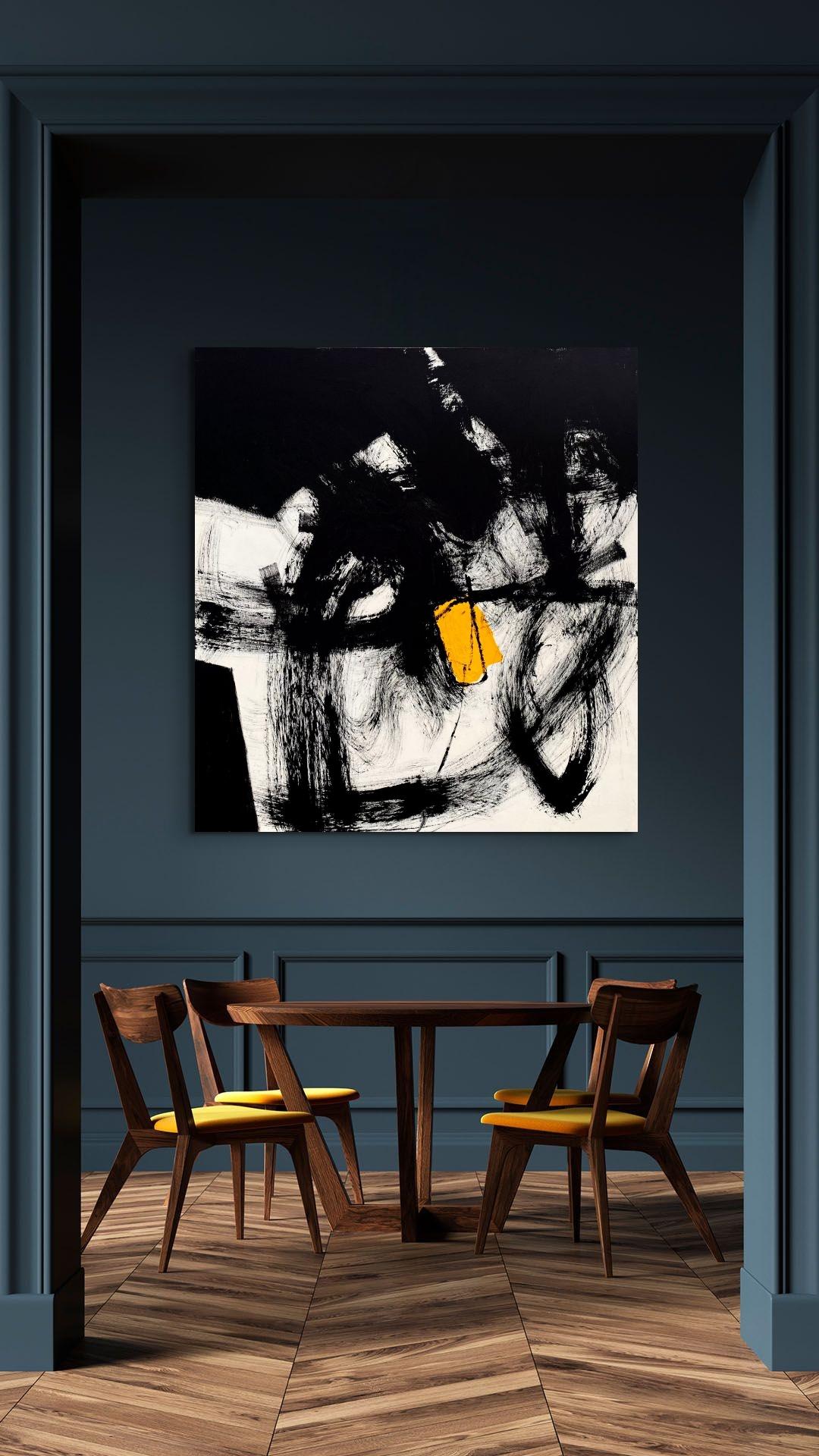 Espressionismo astratto contemporaneo a tinte forti 7,78 - Painting Contemporaneo di Taron Marukyan