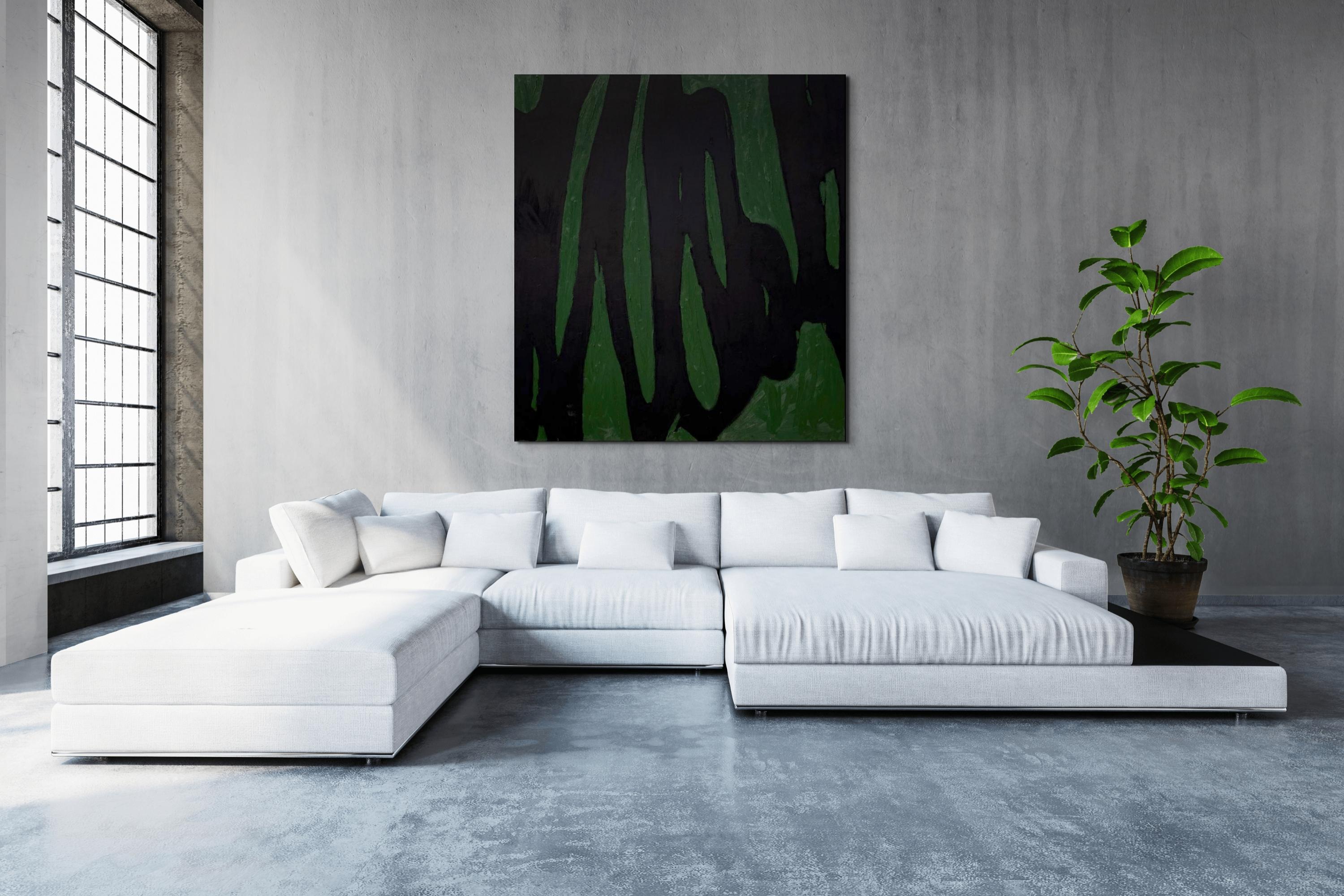 Contemporary large scale minimalist expressionist oil on raw canvas painting.
size 165'H×150'W cm

The work reflect Taron's attitude of life and of painting 'less is more'. In times of overload of visual impressions, sending the viewer on a journey