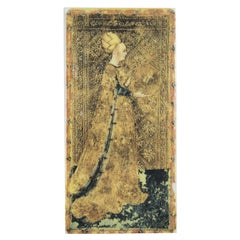 Carte de Tarot The Queen of Coins Set of 2 by Vetrofuso