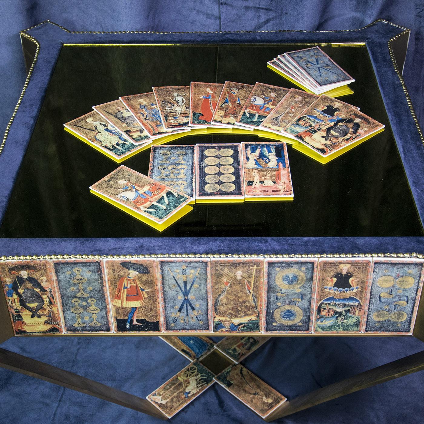 Italian Tarot Card The Queen of Cups Set of 2 For Sale