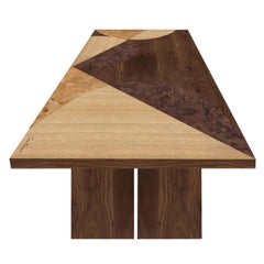 Tarsia Tables Tt6 Table rectangulaire polychrome par Mascia Meccani