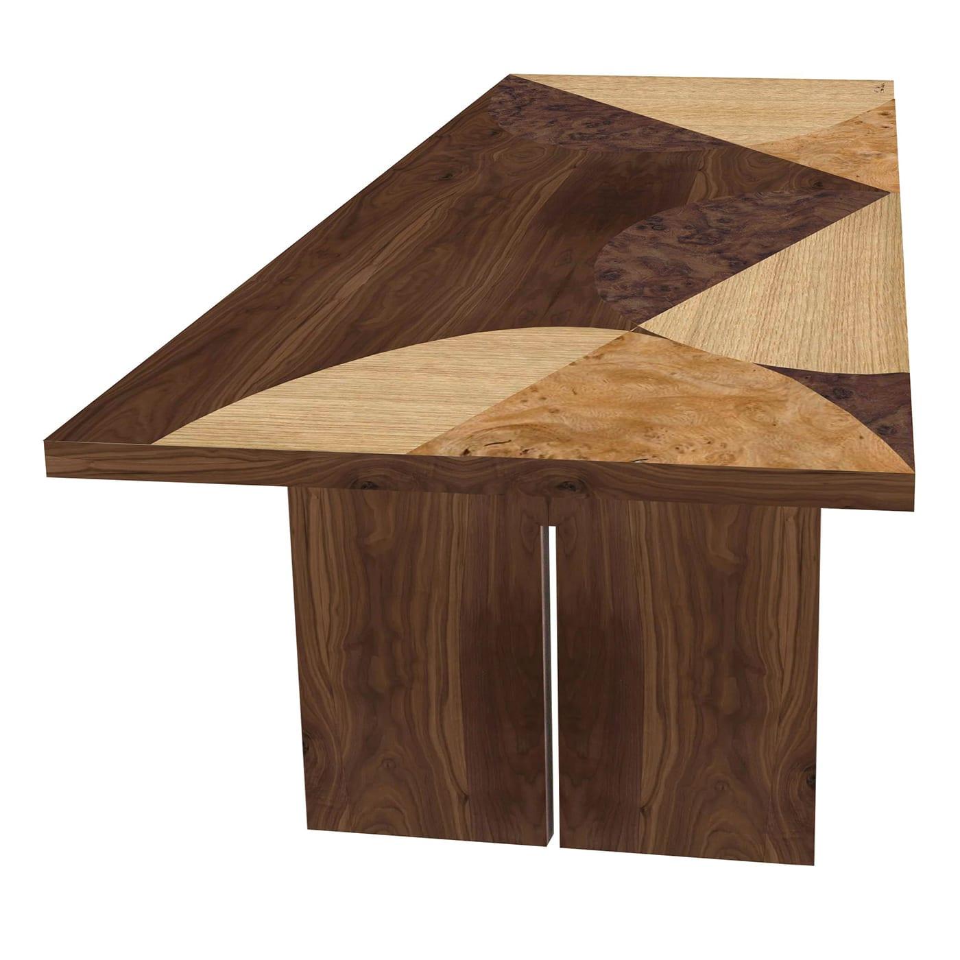 italien Tarsia Tables Tt6 Table rectangulaire polychrome par Mascia Meccani en vente