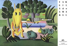 'A Cuca' Exhibition Poster avant-garde Brazilian Modernist