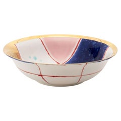 Tartan Gold Large Salad Bowl