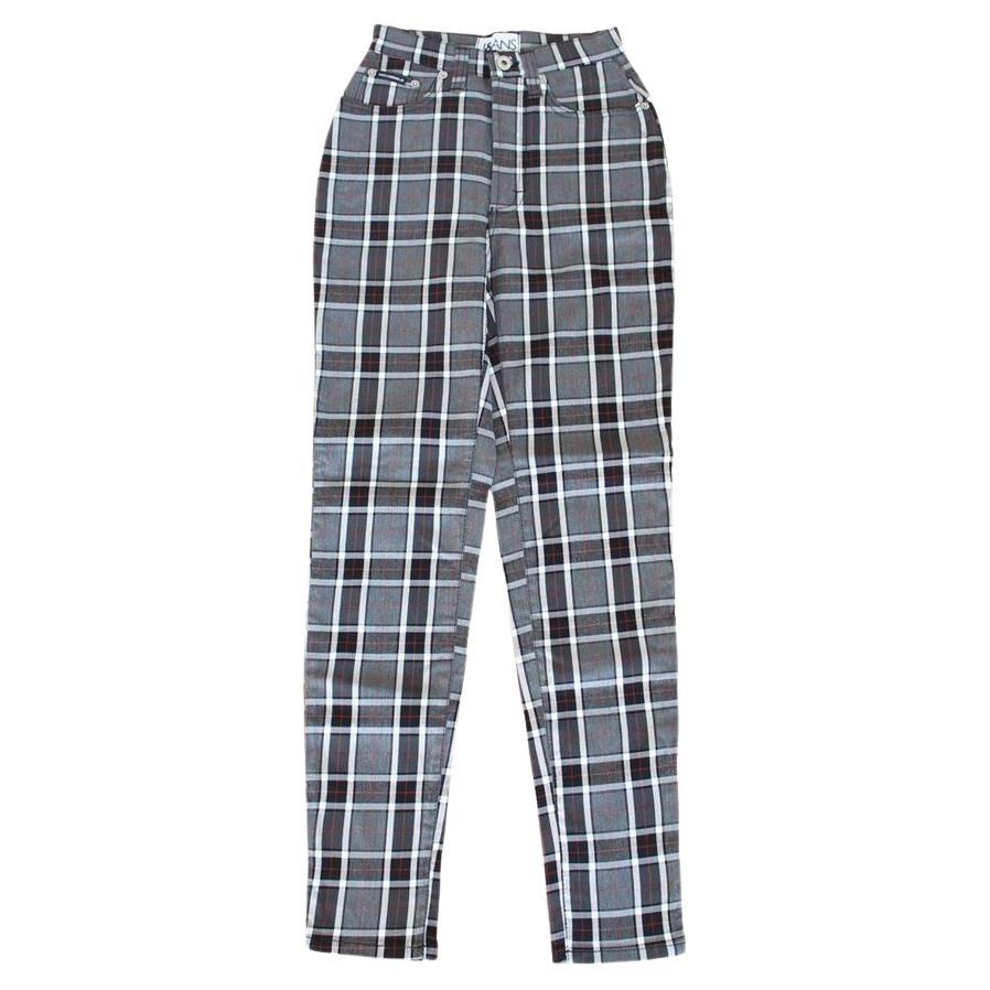 Pantalones de tartán Dolce & Gabbana talla 40