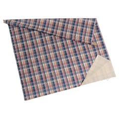 Vintage Tartan Satin Textile Fabric: On OFFER