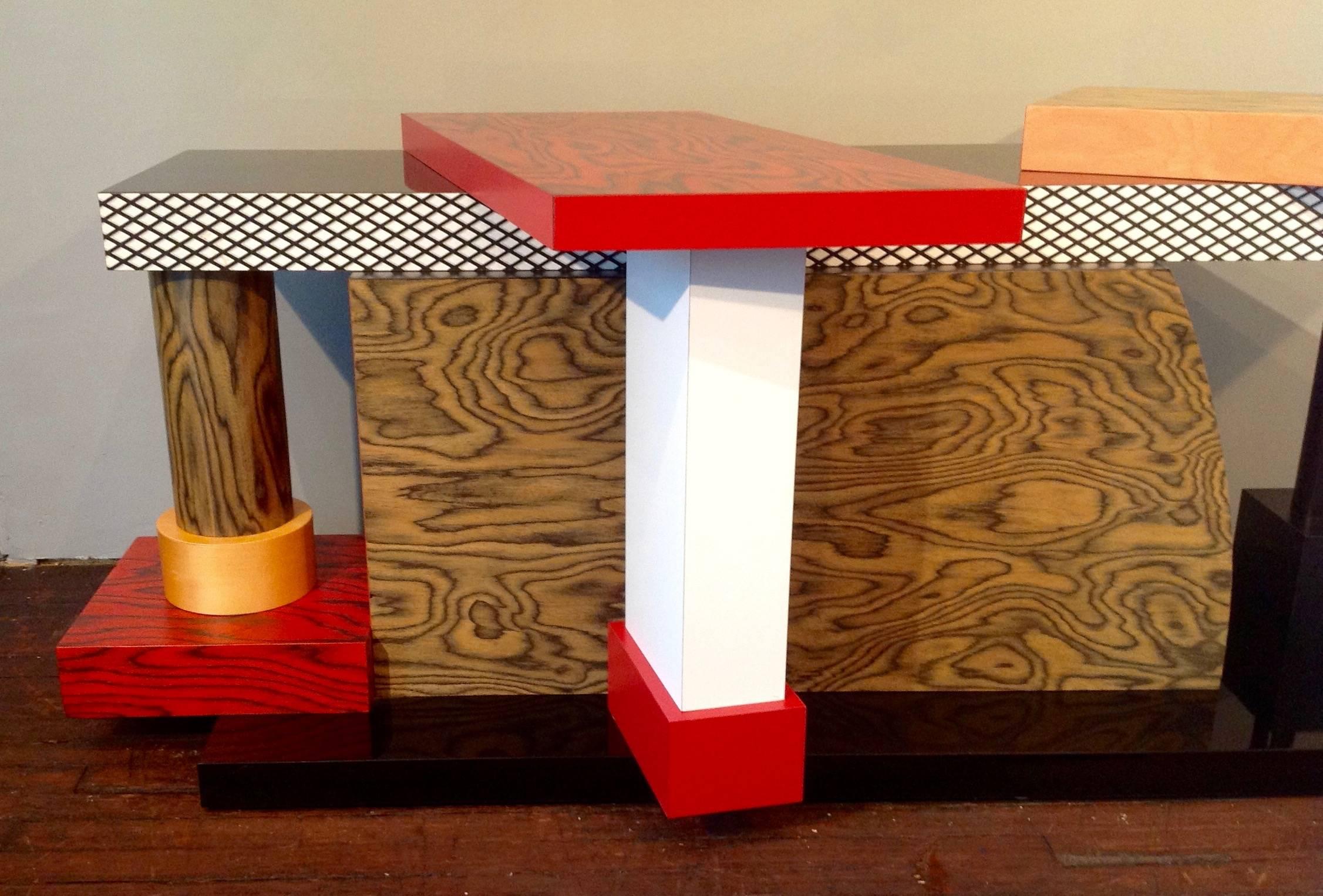 Hand-Crafted TARTAR Sideboard by Ettore Sottsass for Memphis Milano For Sale