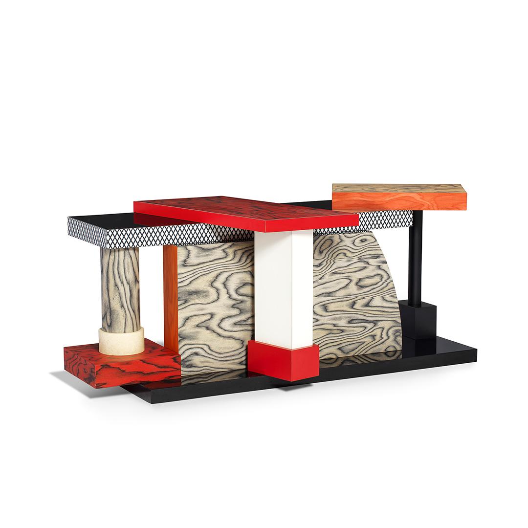 Tartartisch, von Ettore Sottsass für Memphis Milano Kollektion (Italienisch) im Angebot