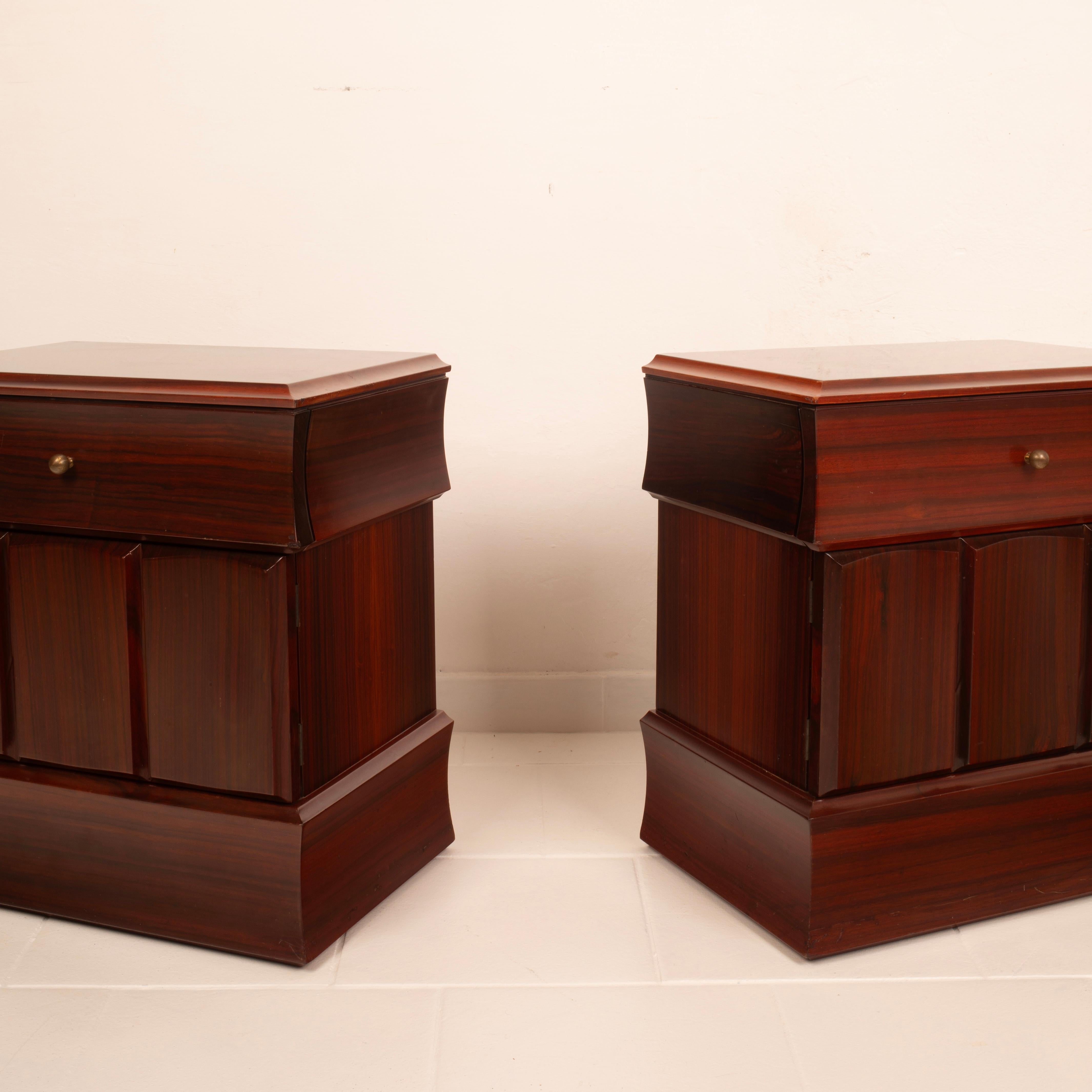 Tartaro Tables de nuit Sculpture 99 par Luciano Frigerio pour Frigerio di Desio en vente 8
