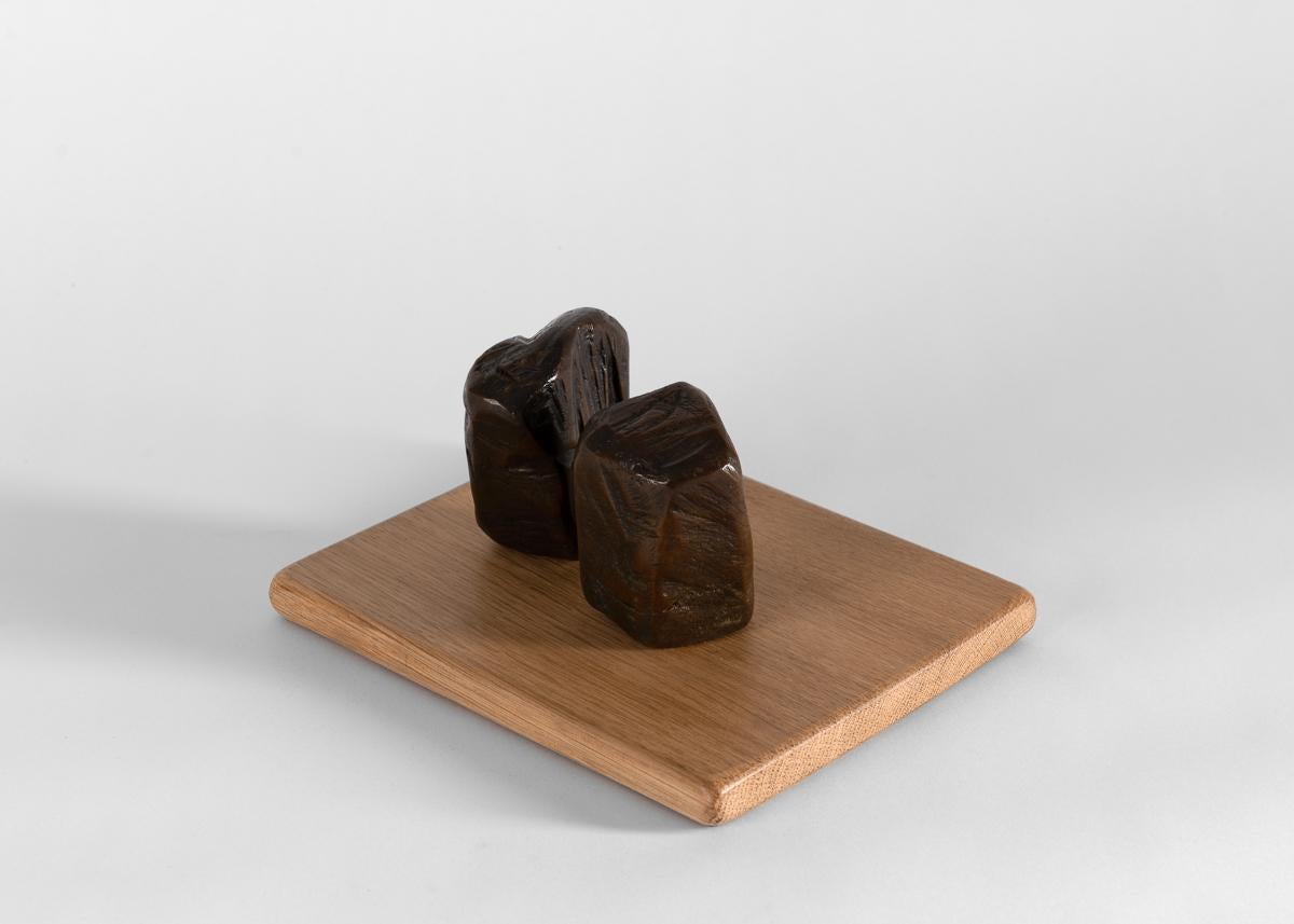 Tarte III / Espace, Bronze Sculpture by Zigor 'Kepa Akixo', Pays Basque, 2015 In Good Condition For Sale In New York, NY