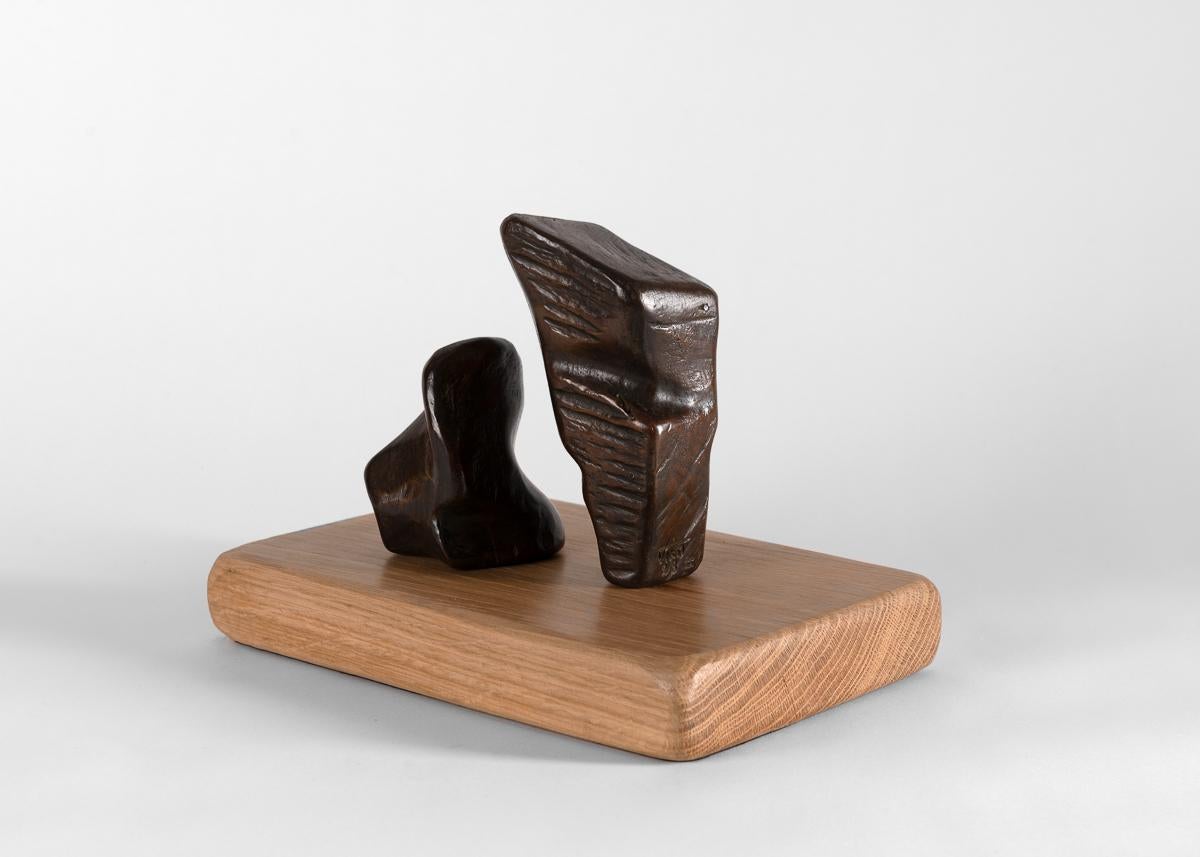 Tarte IV / Espace, scultura in bronzo di Zigor (Kepa Akixo), Pays Basque, 2015 in vendita 1