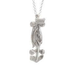 Collier de voitures de course en argent