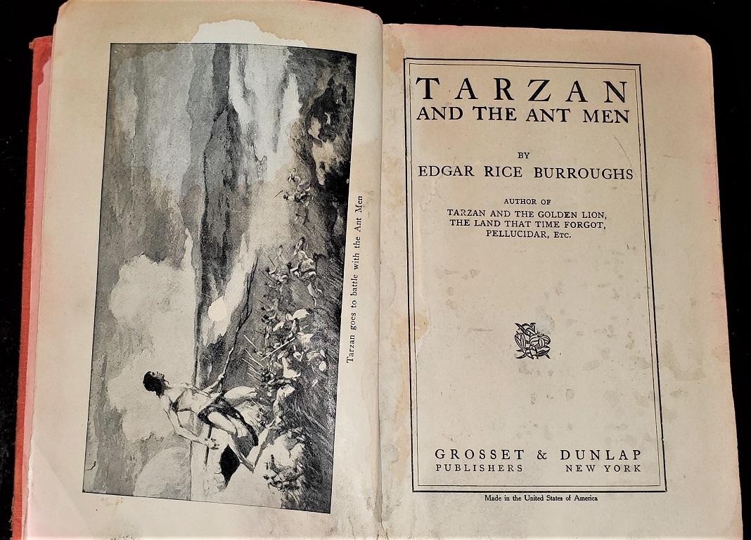 Tarzan and The Ant Men First Edition In Fair Condition For Sale In Dallas, TX