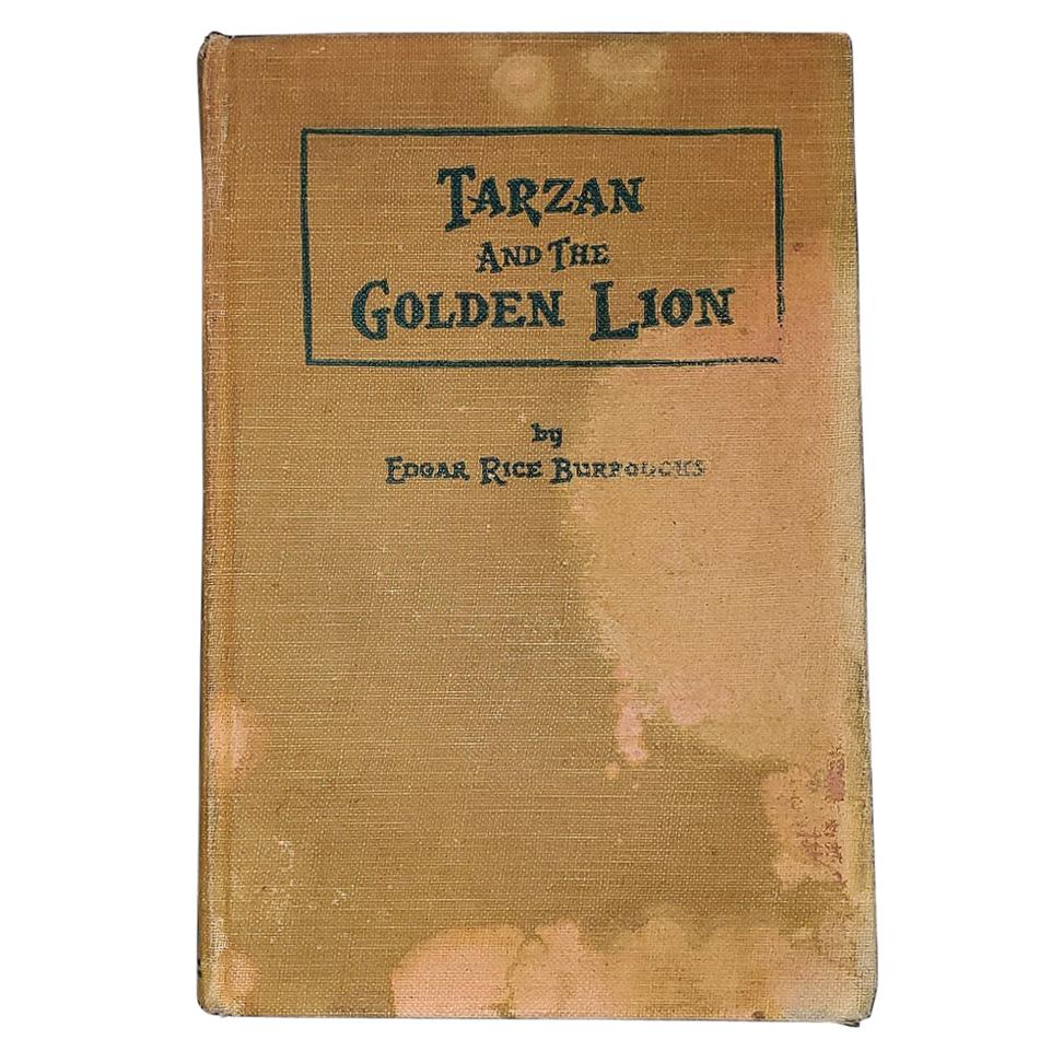 Tarzan and The Golden Lion by Edgar Rice Burroughs McClurg 1st Edition