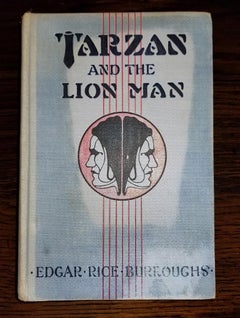 Tarzan and the Lion Man by Edgar Rice Burroughs 1st Edition