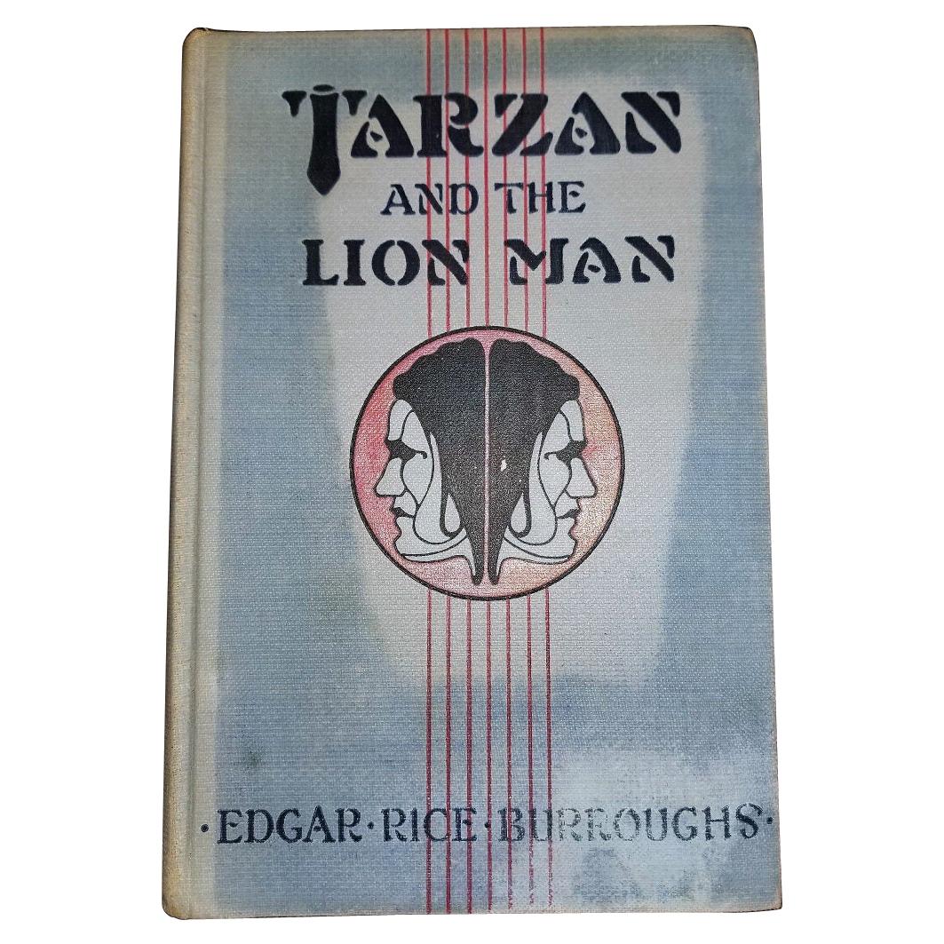 Tarzan and the Lion Man by Edgar Rice Burroughs 1st Edition For Sale