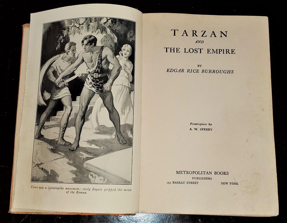 Première édition de Tarzan and The Lost Empire en vente 1