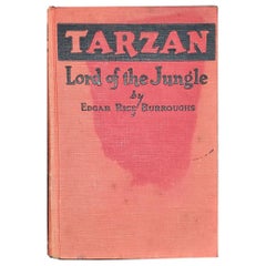 Used Tarzan Lord of the Jungle First Edition Second Printing