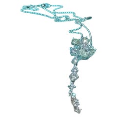 TASAKI Full Pave-Set Diamond Necklace