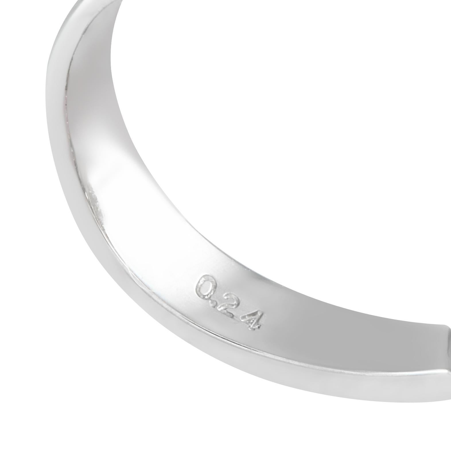Tasaki Ring aus Platin und 18 Karat Gelbgold mit 0,59 Karat Diamant und Rubin (Rundschliff)