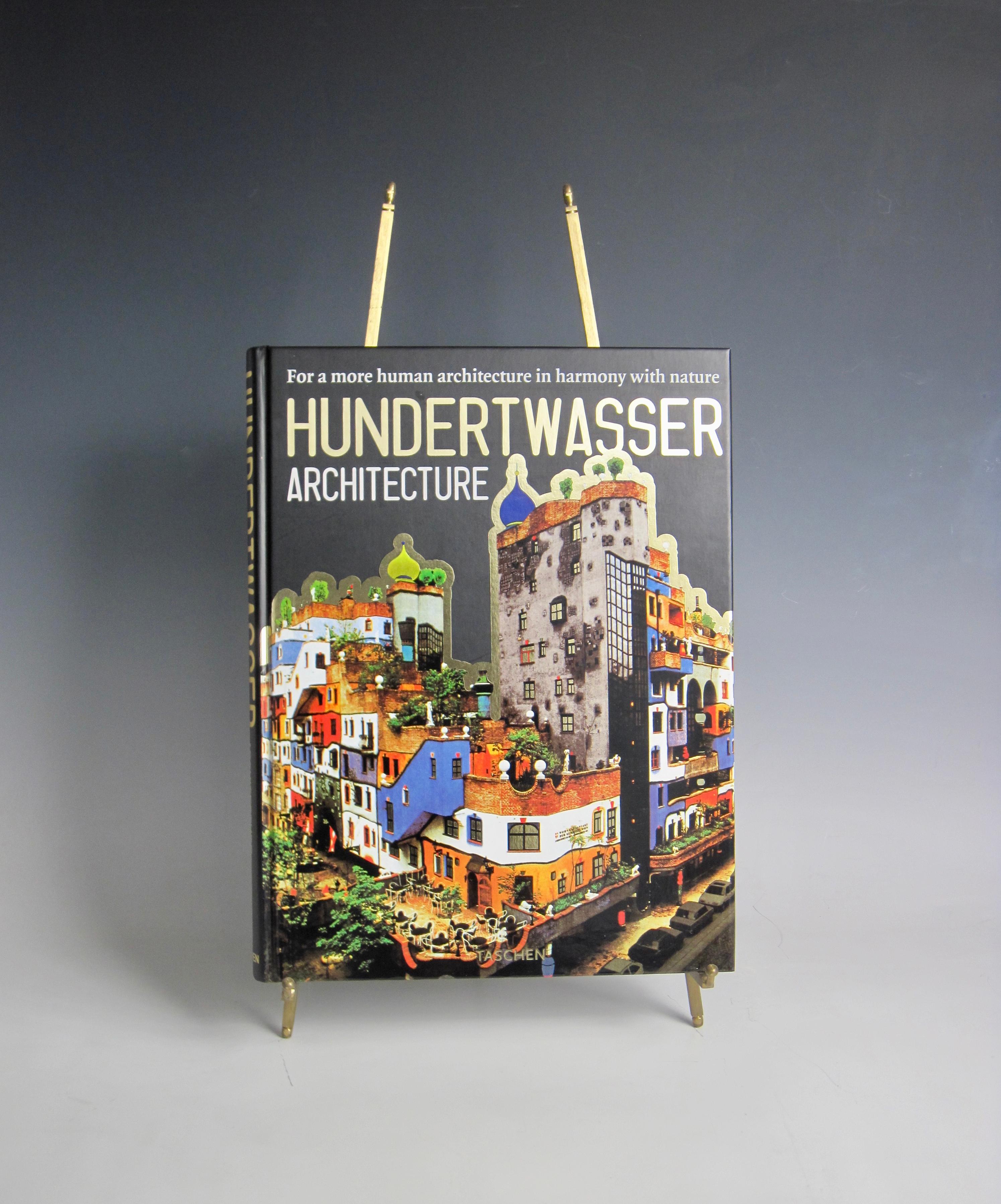 Hundertwasser Architecture: For a more human architecture in harmony with nature - hardcover coffee table book by Taschen. A comprehensive directory of Hundertwasser's architectural works presents all his buildings and projects, whether realized or