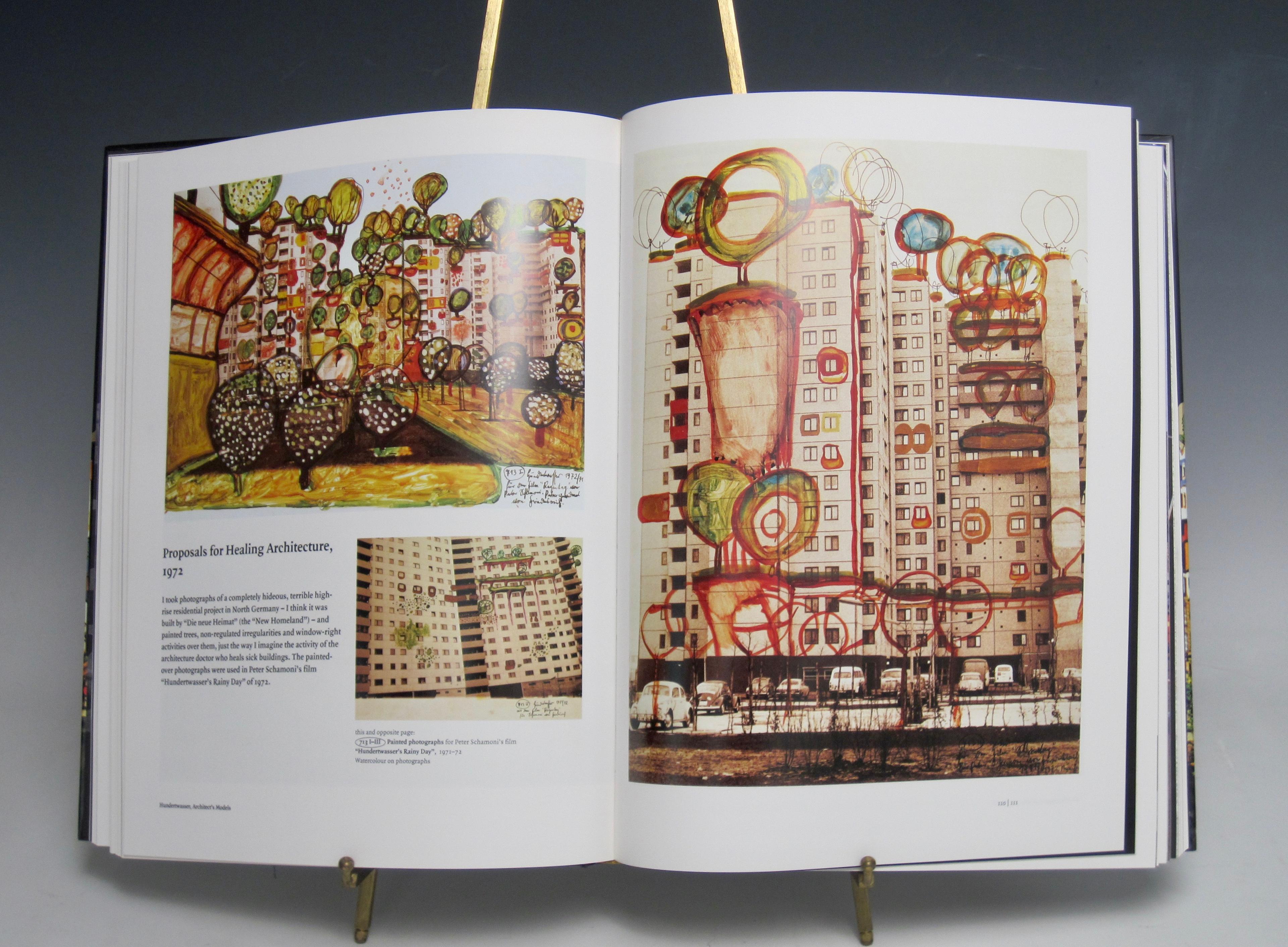 20th Century Taschen Hundertwasser Architecture Hardcover Coffee Table Book