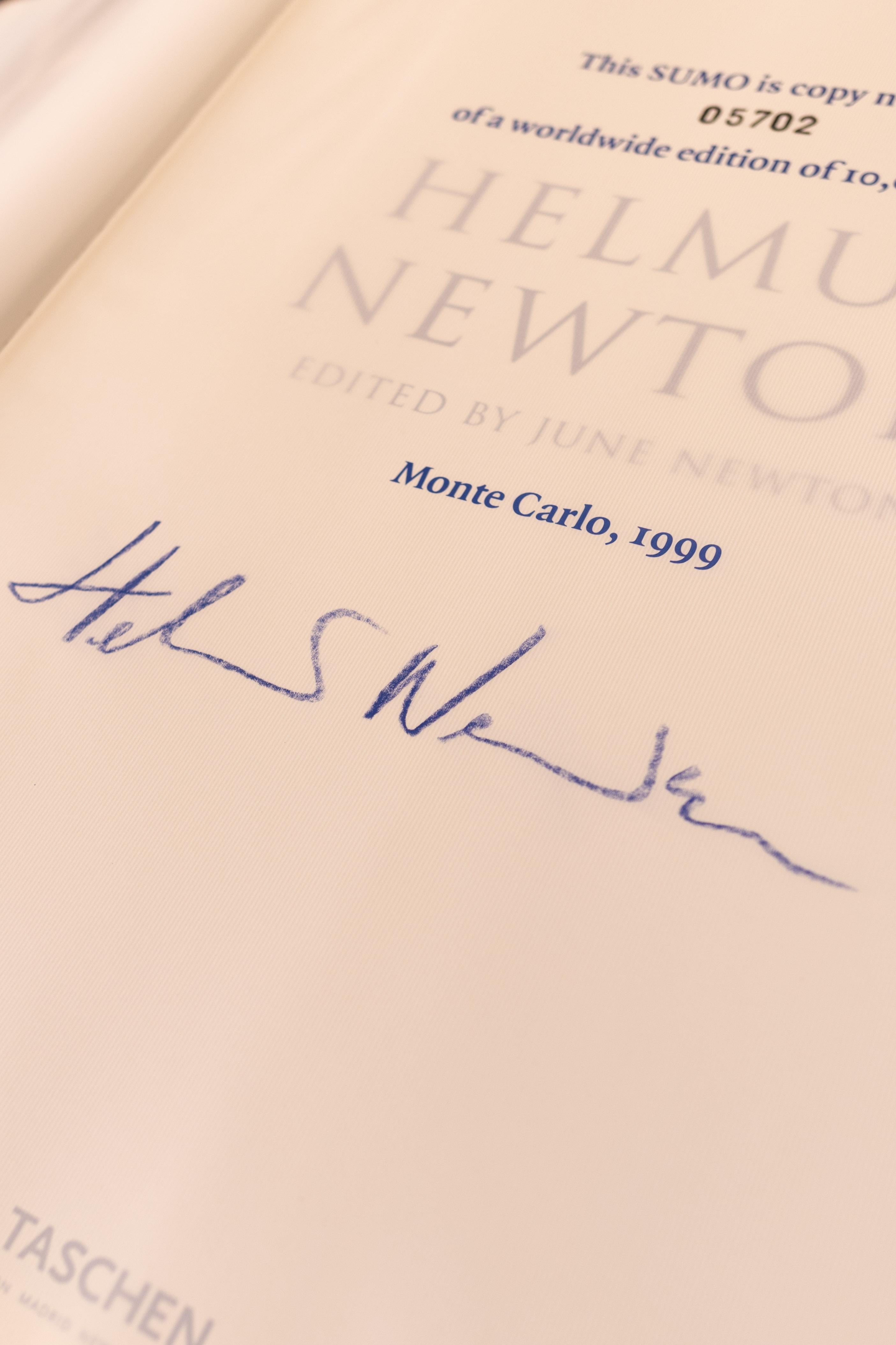 Libro fotografico Sumo XXXL in edizione limitata di TASCHEN - firmato da Helmut Newton 4