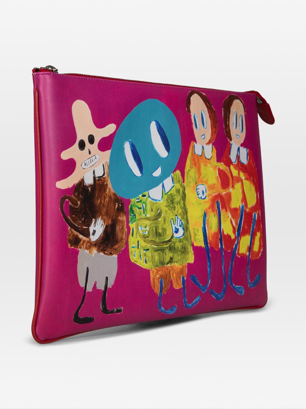 Rosa TASCHEN Taschen x André Butzer Marsupio XL in vendita