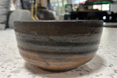 Tashiko Tazaezu Signed Japanese Hawaiian Studio Pottery Glazed Chawan Tea Bowl