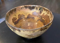 Tashiko Tazaezu Signed Japanese Hawaiian Studio Pottery Glazed Chawan Tea Bowl