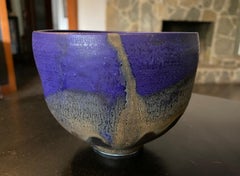 Tashiko Tazaezu Signed Japanese Hawaiian Studio Pottery Glazed Chawan Tea Bowl