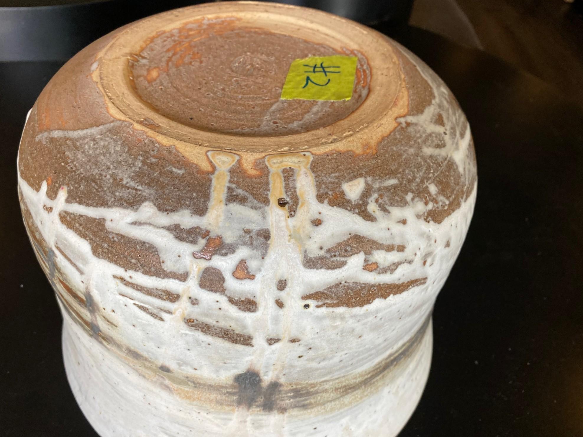 Tazón de cerámica hawaiana japonesa de mediados de siglo firmado por Tashiko Tazaezu en venta 8