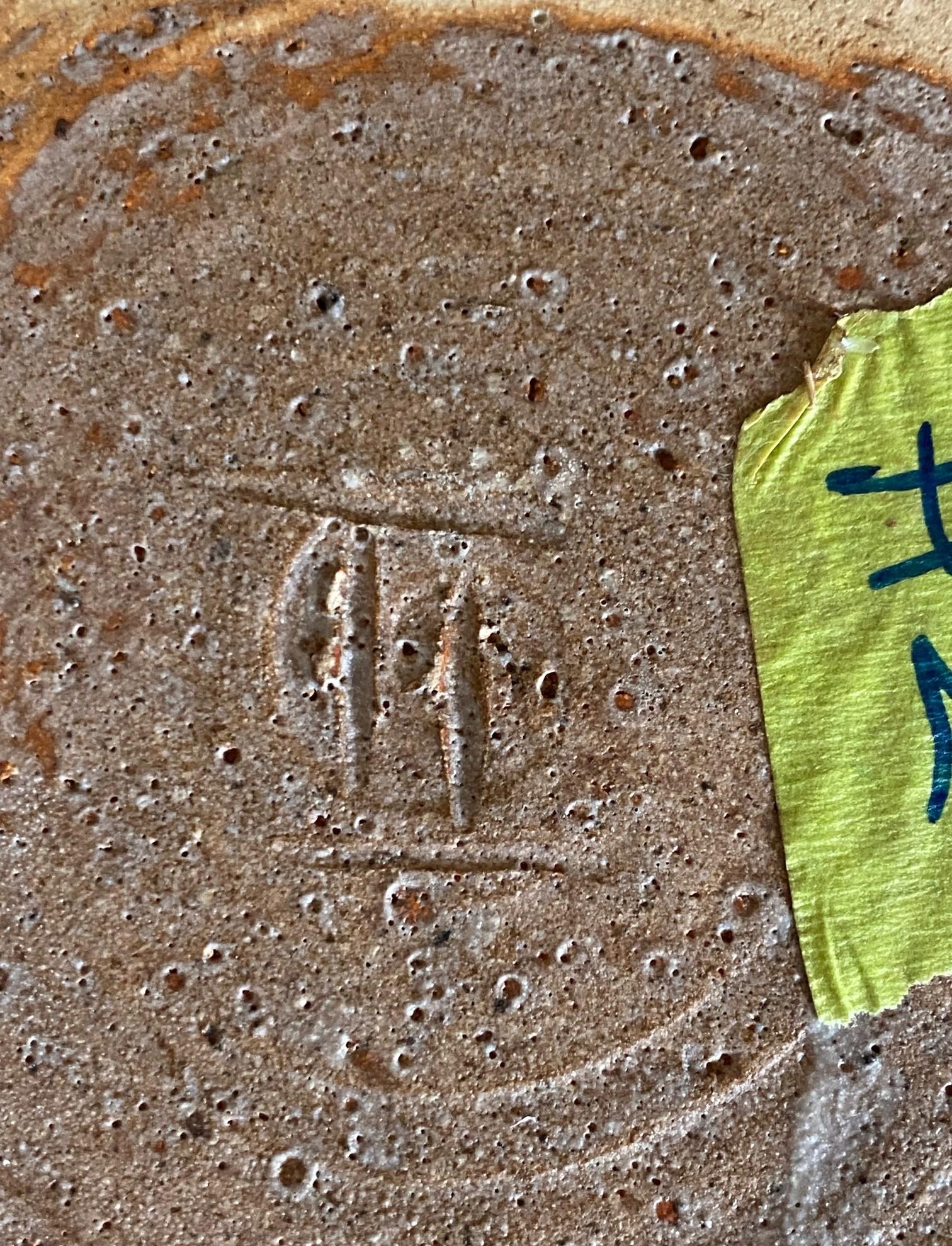 Tazón de cerámica hawaiana japonesa de mediados de siglo firmado por Tashiko Tazaezu en venta 11