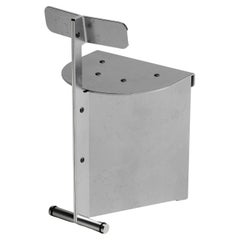 Task Chair - Chaise d'appoint industrielle moderne en aluminium courbé