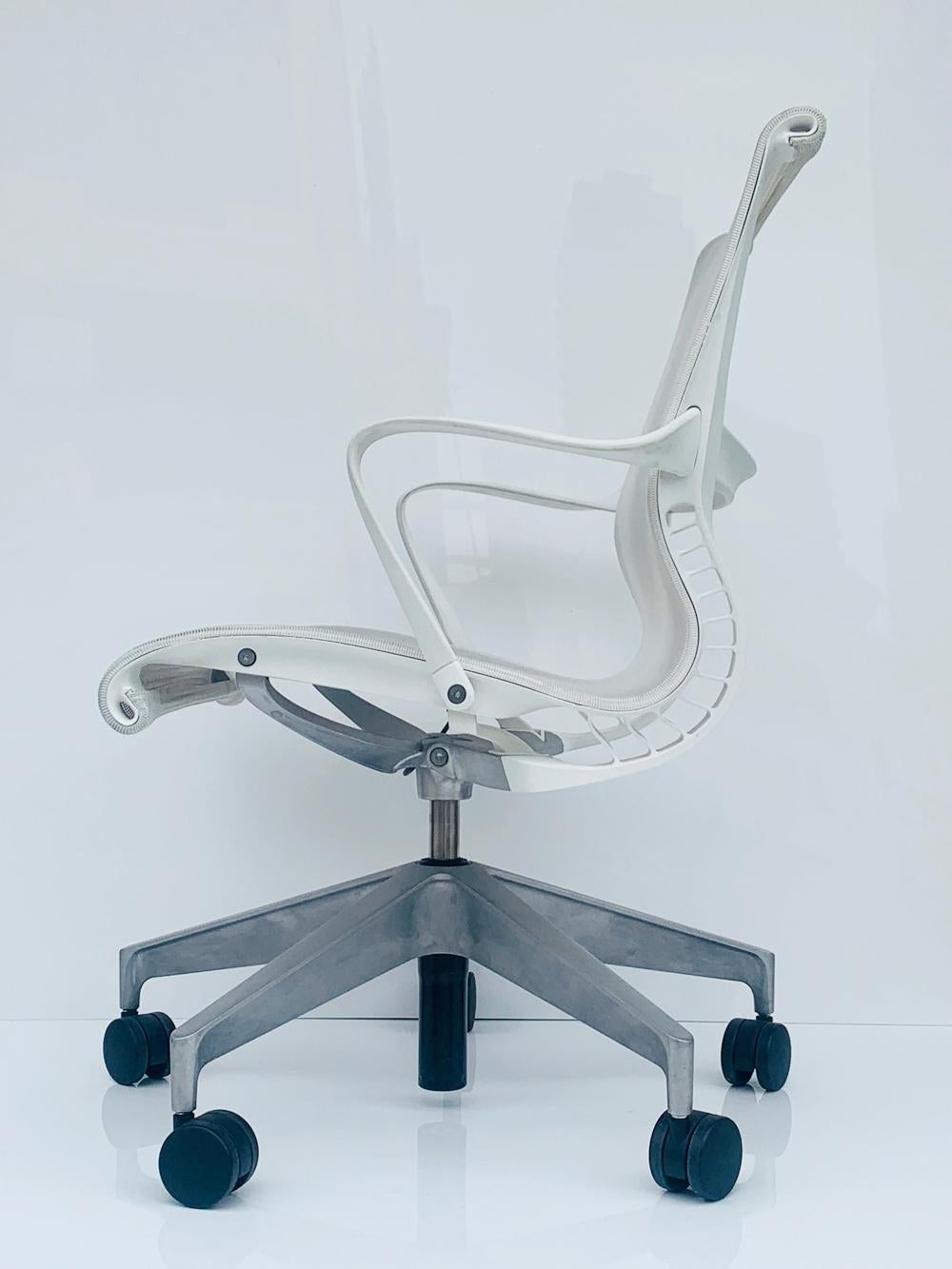 Metal Task Chair with 5 Star Base by Herman Miller