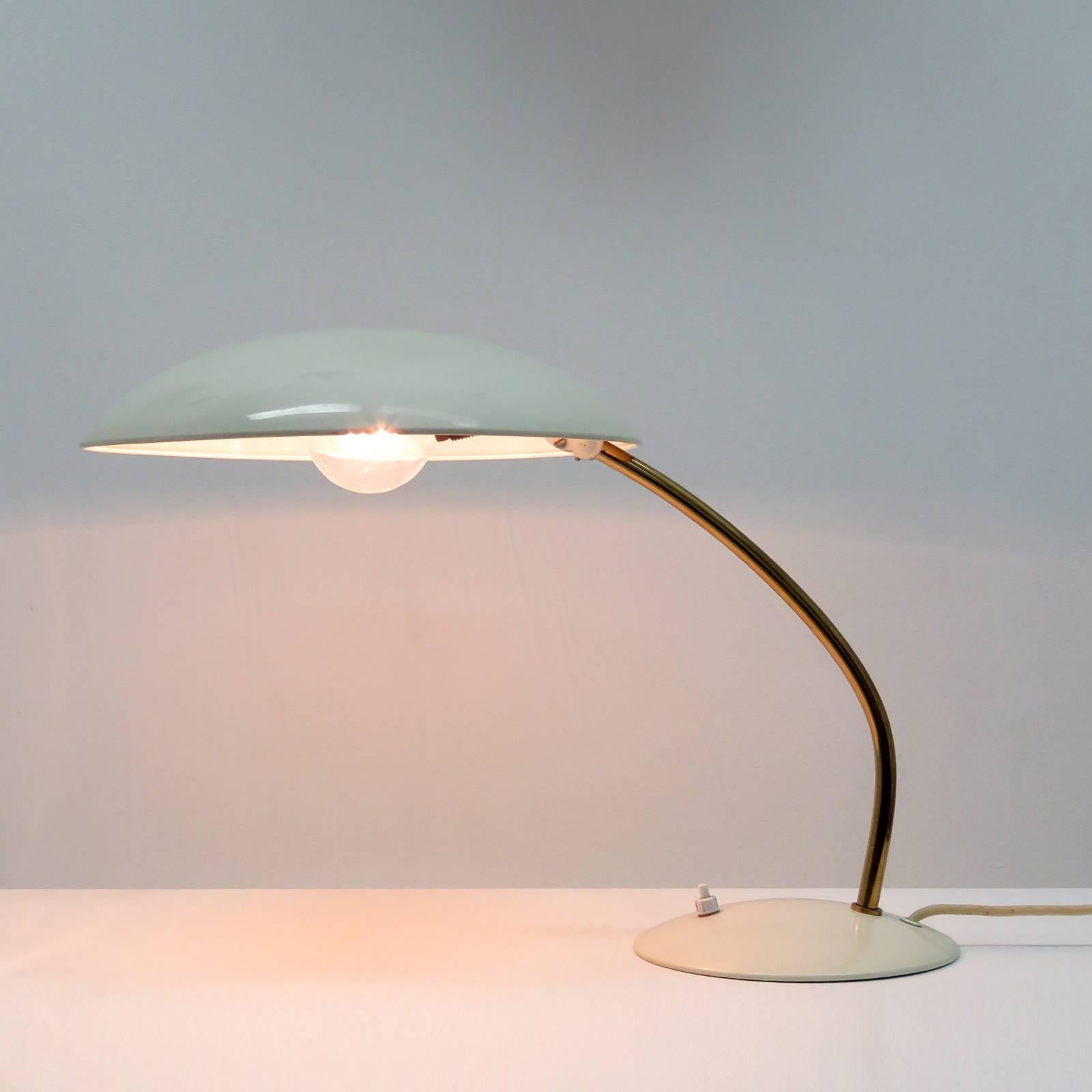 Brass Task Lamp by Christian Dell for Kaiser Idell