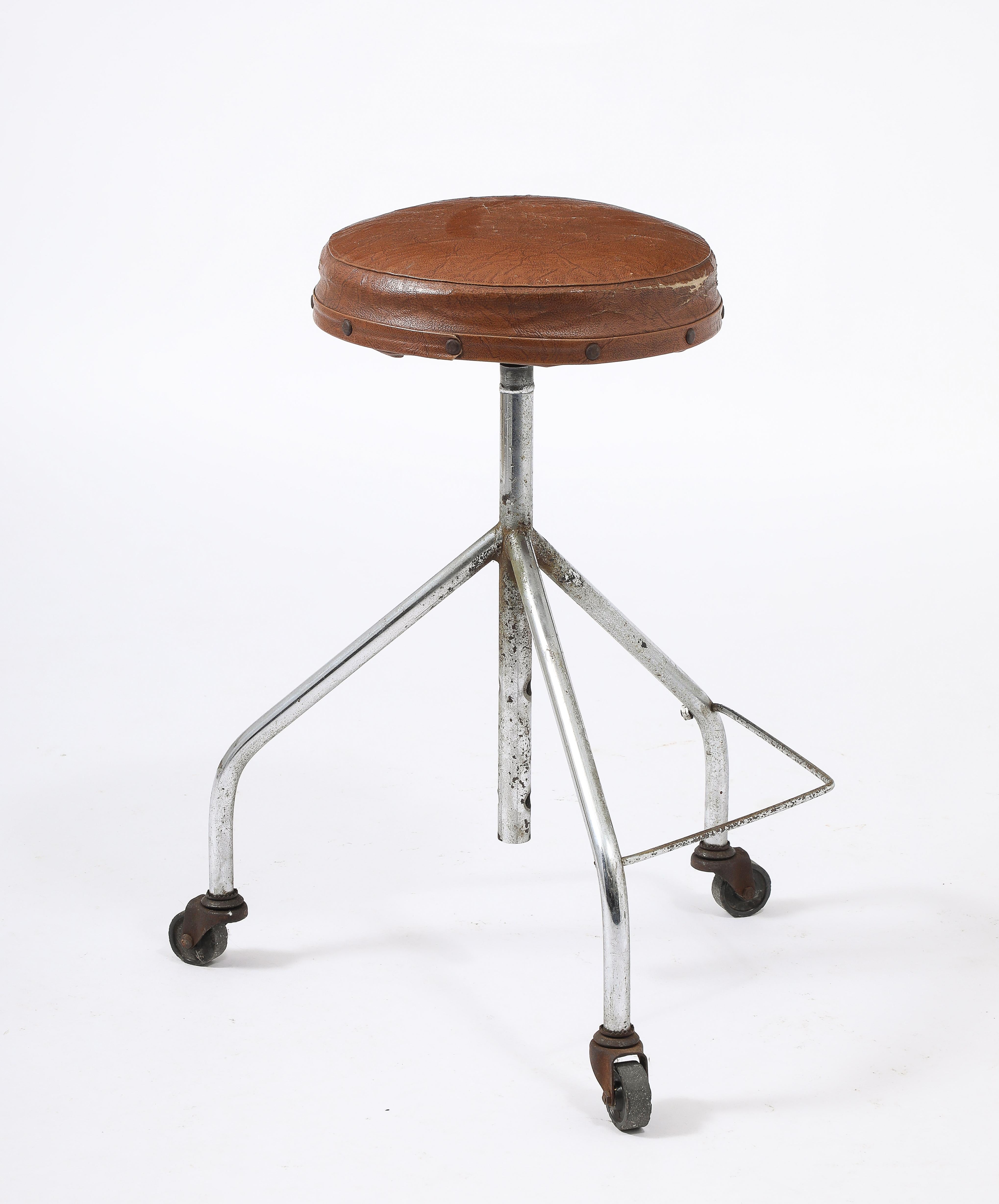Task Stool, USA 1940's For Sale 6