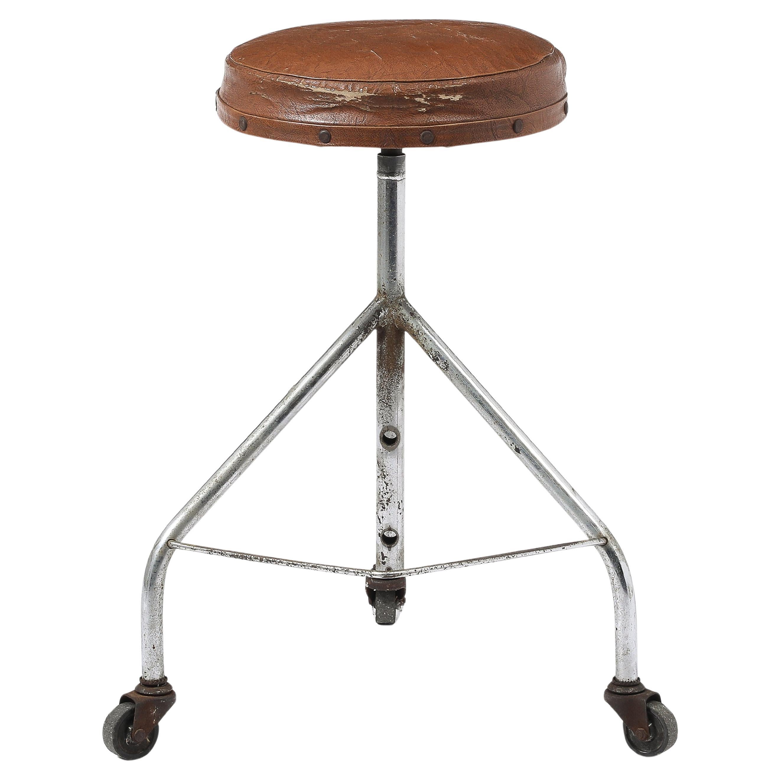 Task Stool, USA 1940's For Sale
