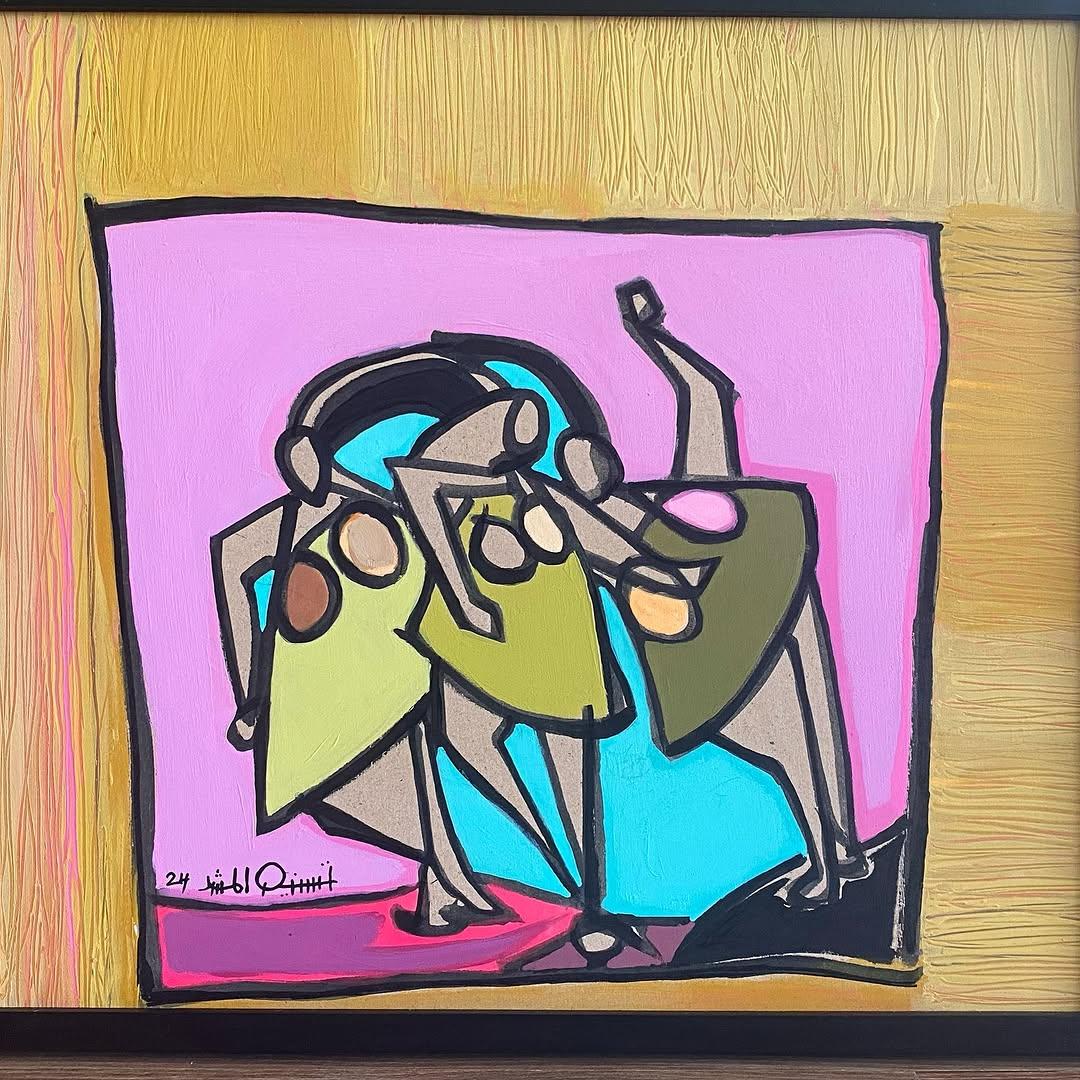 „Henna Night“ (FRAMED) Gemälde 14