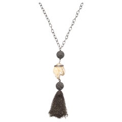 Tassel Diamond Necklace