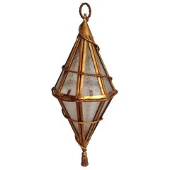 Tassled Venetian Hanging Lantern