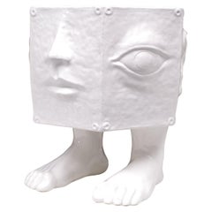 Taste Seller by Sigma Ceramic Face Planter 1970s Italy