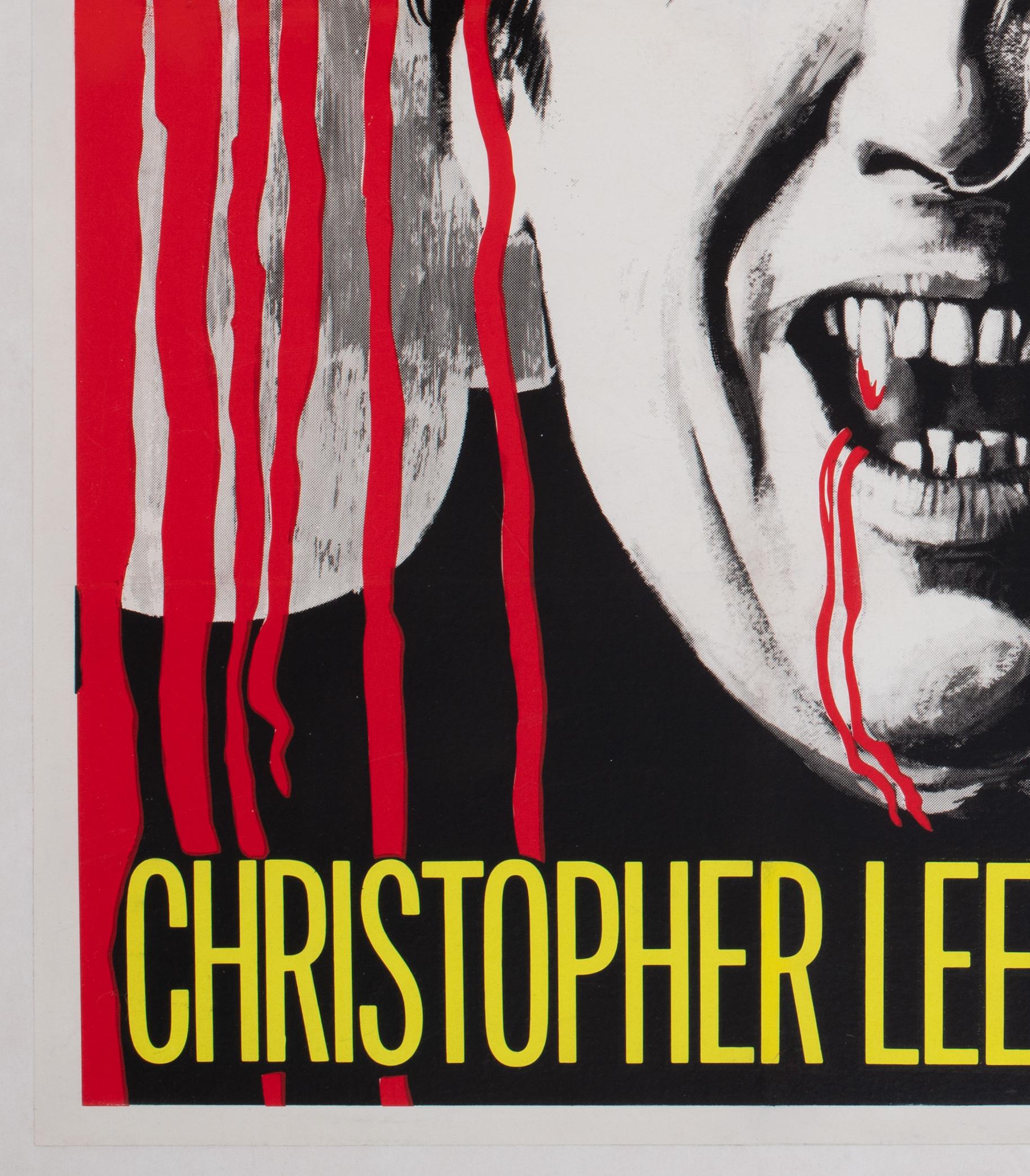 Papier Taste The Blood of Dracula 1970 UK Quad Film affiche du film en vente