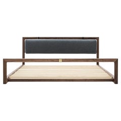 Tatami Walnut Bed Frame, Japandi Style