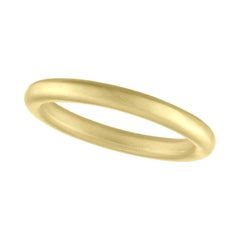 TATE Add-On 18 Karat Green Gold Band Unisex Stacking Ring